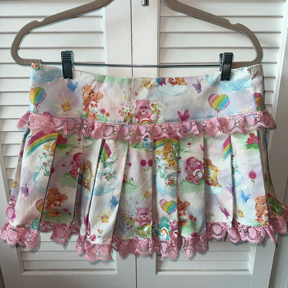 Dolls kill care bear skirt